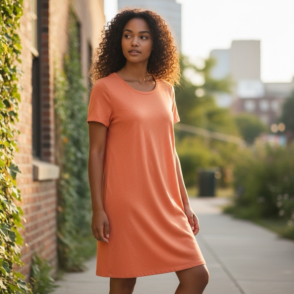 🌻 Old Navy Short Sleeve Swing Dress #411